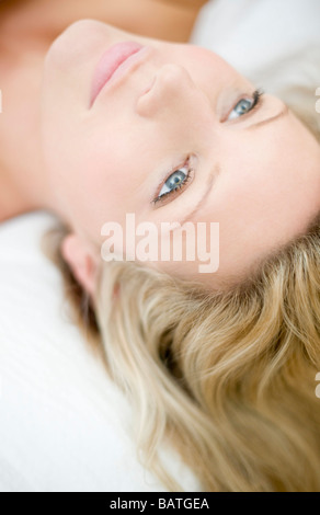 Young woman relaxing. Stock Photo