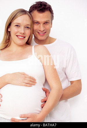 Expectant parents. Stock Photo