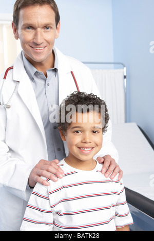 Doctor and child. Stock Photo