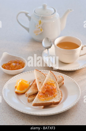 Toast And Marmalade Stock Photo - Alamy