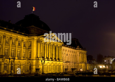 The Royal Palace or Place des Palais - Brussels, Belgium Stock Photo