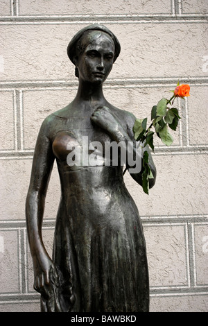 Statue Figure of Julia Juliet  Munich Bavaria Germany Stock Photo