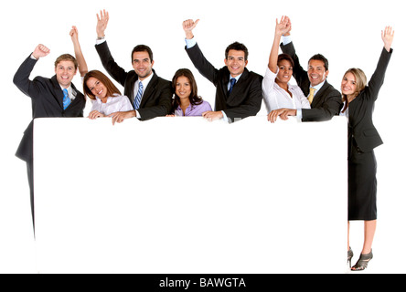 Business banner ad Stock Photo