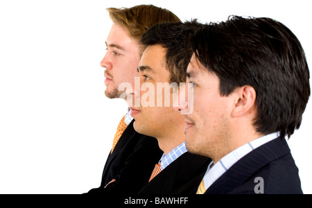 business team - men only Stock Photo