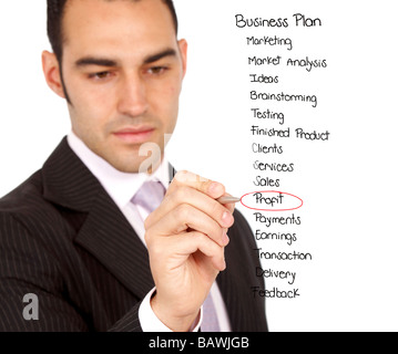 business plan Stock Photo
