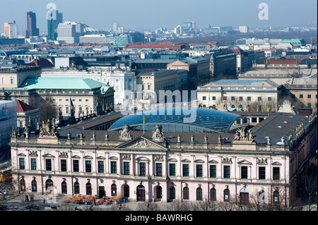 View from above of the German History Museum or Deutsches Historisches museum in Mitte Berlin  Germany Stock Photo