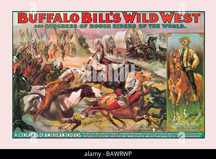 Buffalo Bill: Congress of American Indians Stock Photo