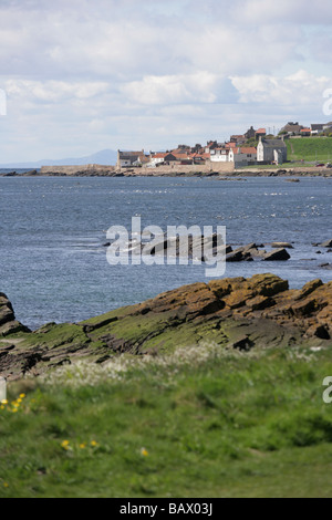 The coastal town of Cellardyke, Fife Scotland. Stock Photo