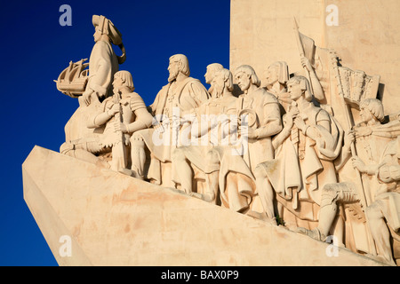 Monument to the Discoveries in Lisbon, Portugal Stock Photo