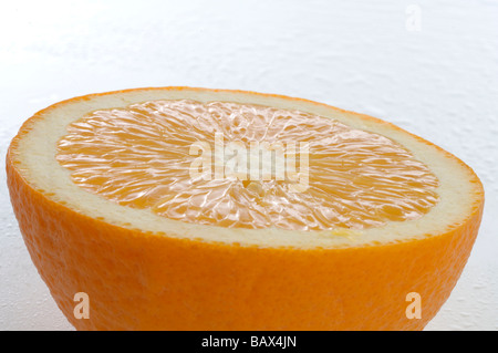 Half orange Stock Photo