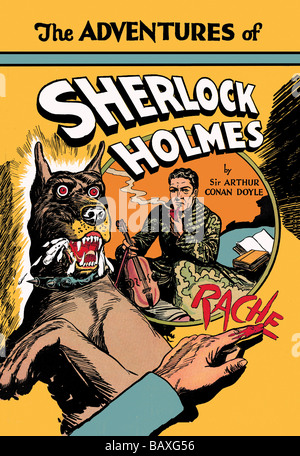 The Adventures of Sherlock Holmes #1 Stock Photo