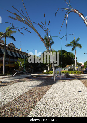 sugar cane sculpture Stock Photo