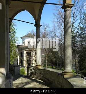 Italy Piemont Sacro Monte di San Francesco di Orta San Giulio Stock Photo