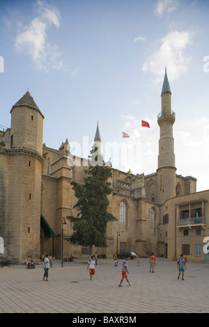 Selimiye Mosque formerly St. Sophia Cathedral, Lefkosia, Nicosia, Cyprus Stock Photo