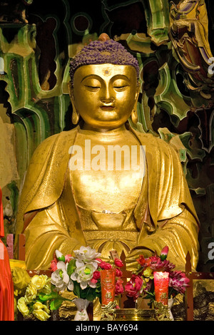 Buddha Statue In Manjushri Temple, Mount Wutai, Wutai Shan, Five ...