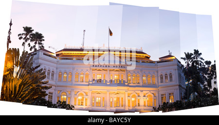 Singapore, Beach Road, Raffles Hotel Stock Photo