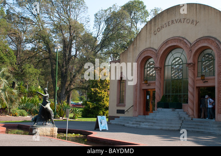 Conservatory in Fitzroy Gardens Melbourne Victoria Australia Stock Photo