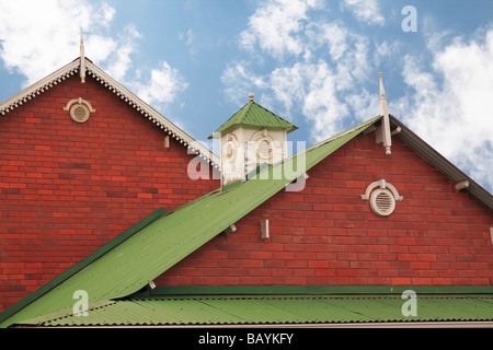 Victorian style building with corrugated roofing. Durban, Kwazulu Natal, South Africa. Stock Photo