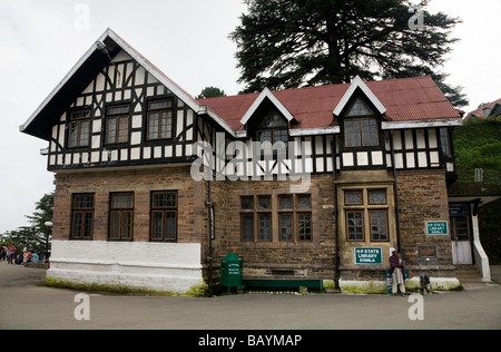 Himachal Pradesh State library, originally built by the British. Near Scandal Point, Shimla. Himachal Pradesh. India. Stock Photo