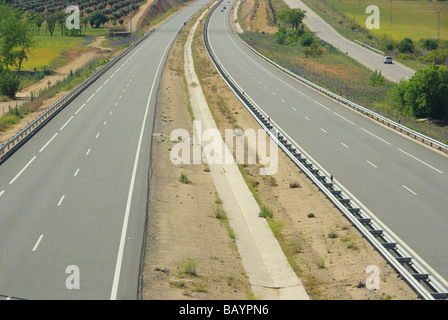 Autobahn freeway 09 Stock Photo