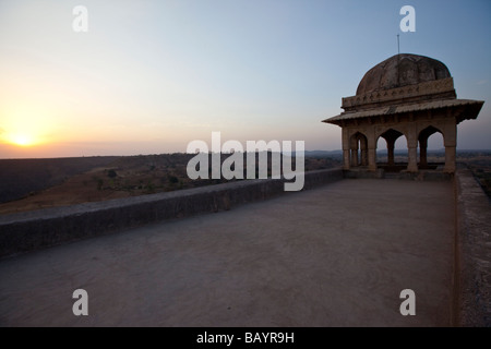 Rupmatis Pavilion at the Ruins of Mandu in Madhya Pradesh India Stock Photo