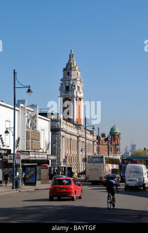 Street Scene On Brixton Road A Multicultural Area In South London 