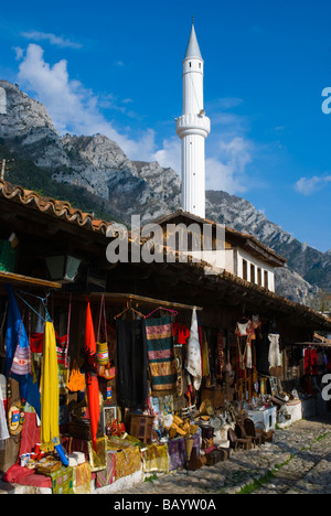 Bazaar in Kruja Albania Europe Stock Photo