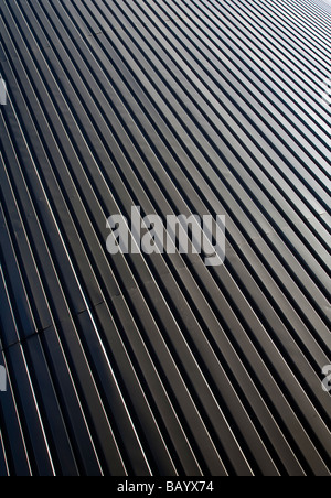 Corrugated iron Stock Photo
