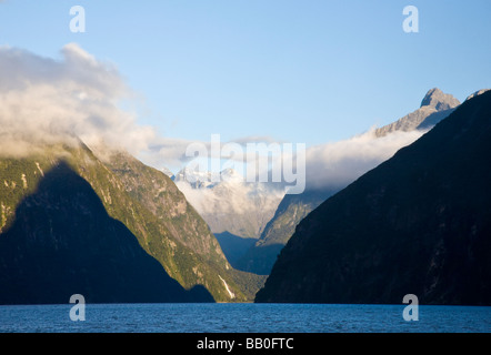 Milford Sound Fiordland South Island New Zealand Stock Photo