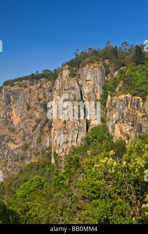 Pillar Rock Kodaikanal Tamil Nadu India Stock Photo