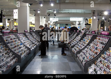 HMV Megastore - Oxford Street - London Stock Photo