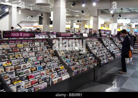 HMV Megastore - Oxford Street - London Stock Photo