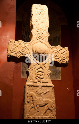 Dupplin Cross, St Serf's Church, Dunning, Scotland Stock Photo