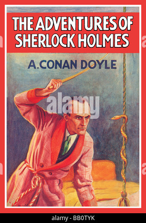 The Adventures of Sherlock Holmes Stock Photo