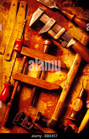 old tools Stock Photo
