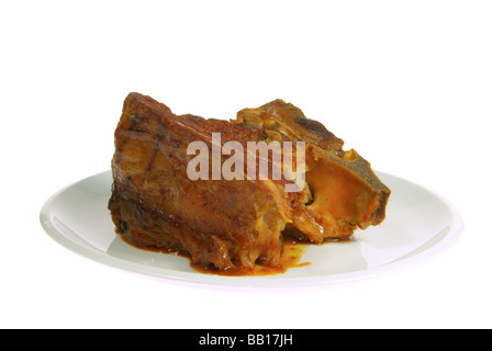 Kalbsbraten roast veal 02 Stock Photo