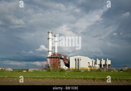 Gas Fired Power Station At Kings Lynn Stock Photo - Alamy