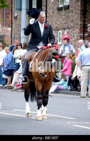 Knutsford Town the Royal May Day Procession Stock Photo