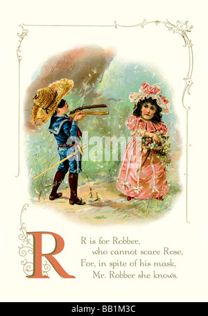 ALPHABET/R FOR ROBBER Stock Photo - Alamy