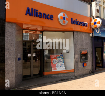 Alliance and Leicester Building Society Sutton Surrey England Stock Photo