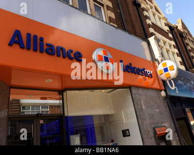 Alliance and Leicester Building Society Sutton Surrey England Stock Photo