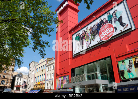 Odeon Leicester Square Cinema London England Stock Photo