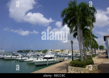 Dominican Republic, Casa de Campo, Marina and Yacht Club Stock Photo