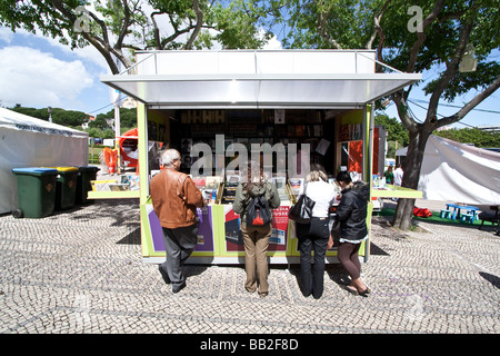 79th Lisbon Book Fair – Feira do Livro de Lisboa - 2009, held in Eduardo VII Park. Portugal Stock Photo