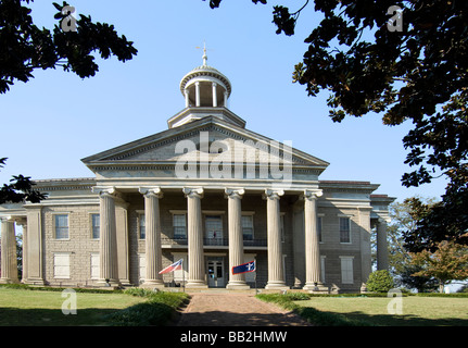 Warren County Courthouse in Vicksburg Mississippi Stock Photo