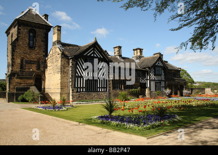 Shibden Hall Halifax Yorkshire in the borough of Calderdale historic home of the Lister family Stock Photo