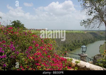 Dominican Republic, Casa de Campo, Los Altos, Villas at Dye Fore, Dye Fore Golf course Stock Photo