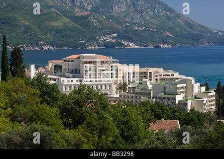 Montenegro, Becici. Becici Resort Hotels / Daytime Stock Photo