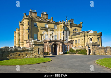 Entrance view of National Trust for Scotland owned Culzean Castle located near Maybole in Ayrshire Scotland Stock Photo