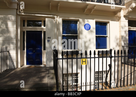 46 Gordon Square Bloomsbury London UK The home of John Maynard Keynes Stock Photo
